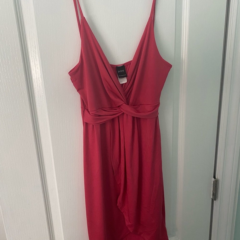 Party dress low cut